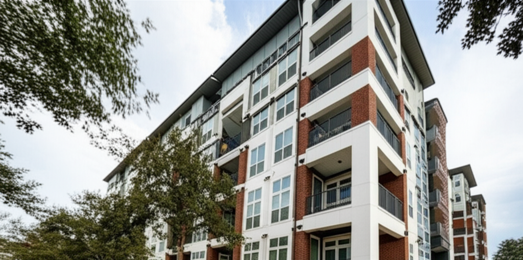 Apartment complex in Park Circle neighborhood
